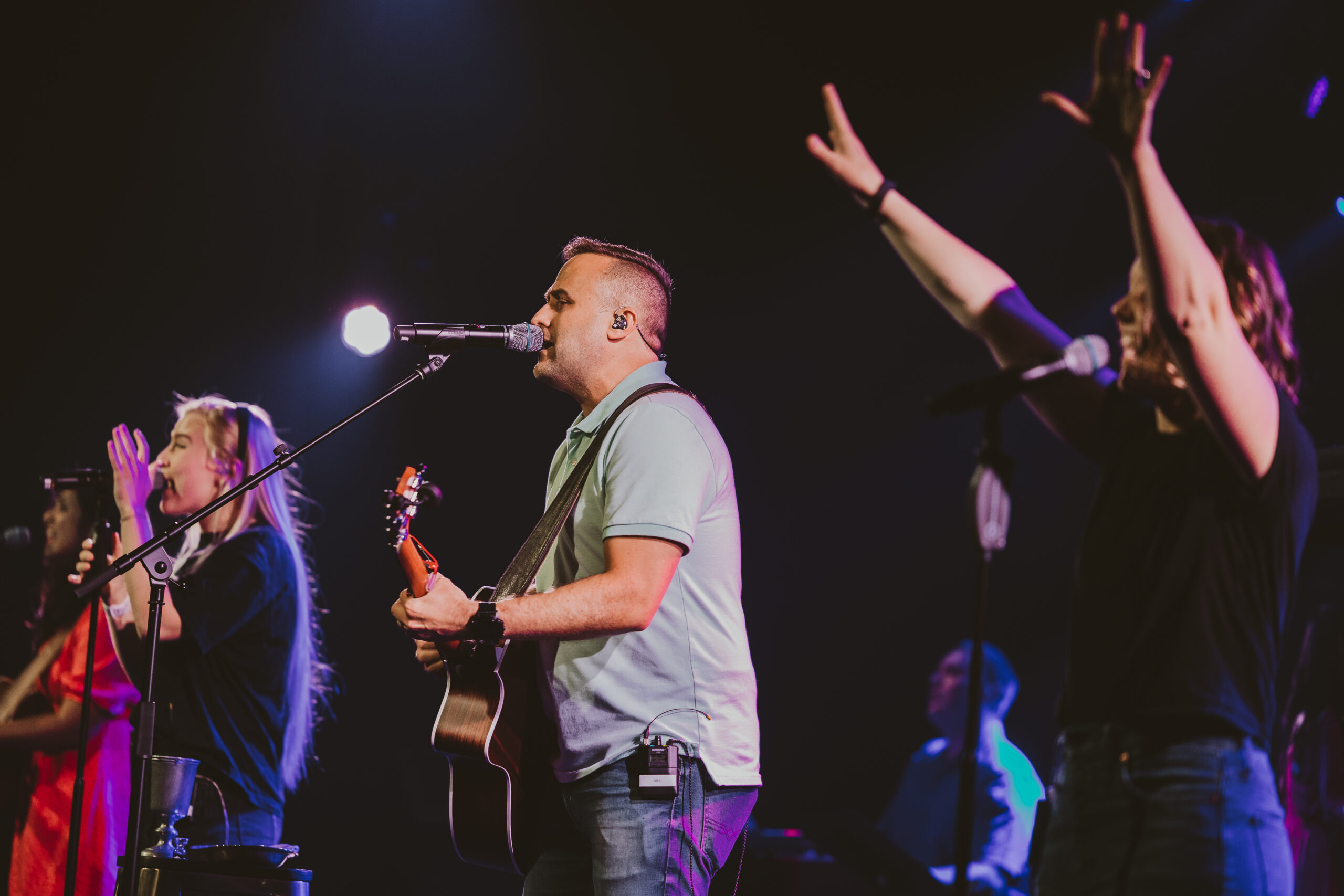 Image of worship team at North Way Sewickley Valley