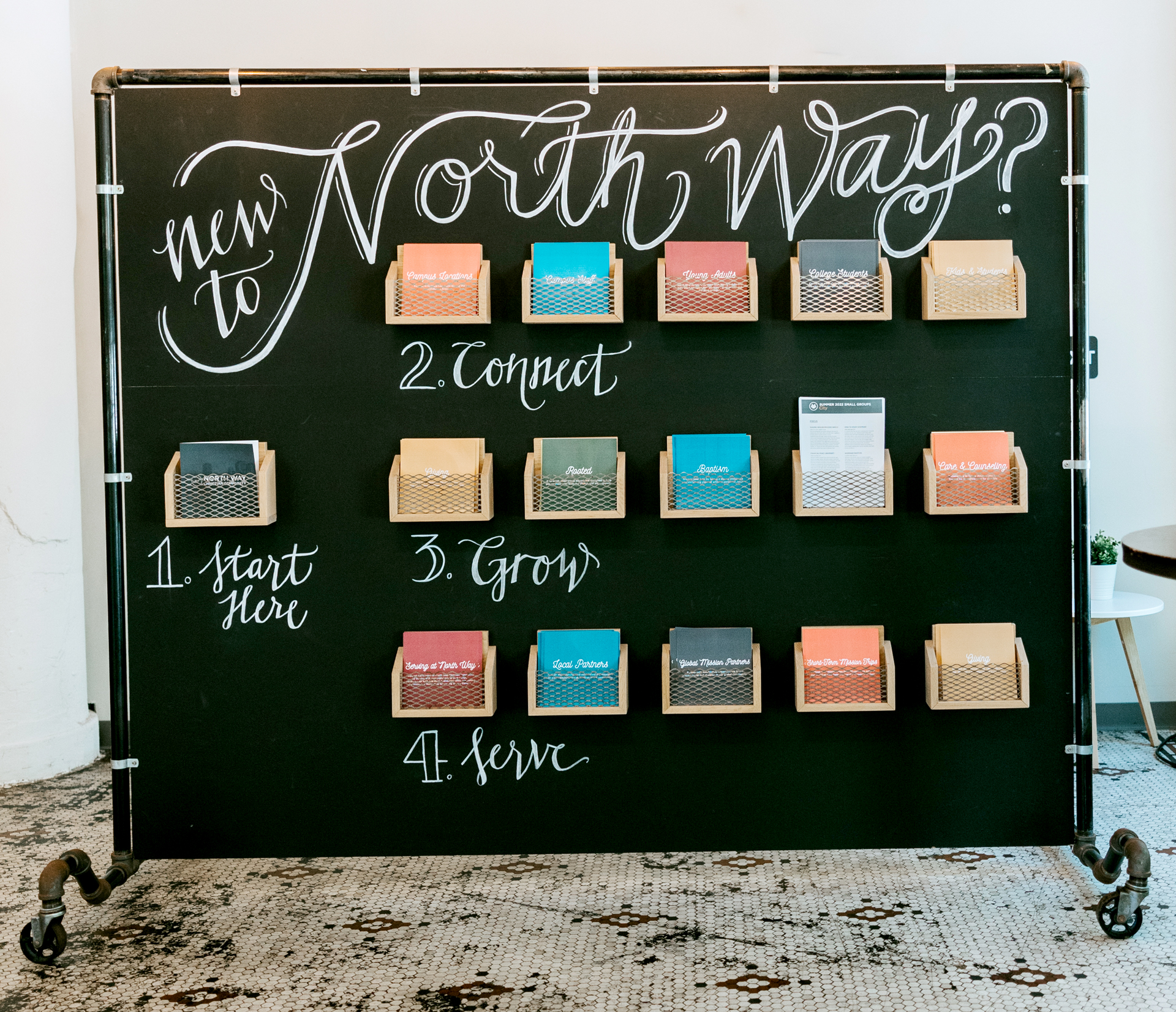 Image of a North Way Christian Community information center