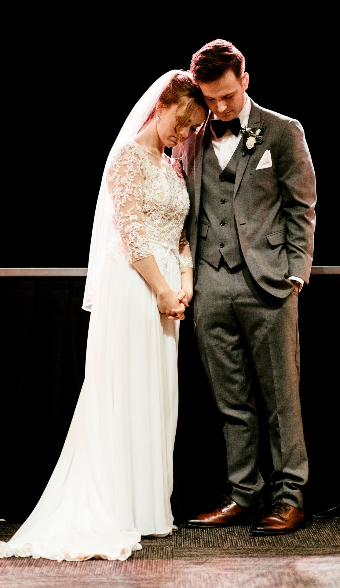 Wedding Couple at North Way Sewickley Valley