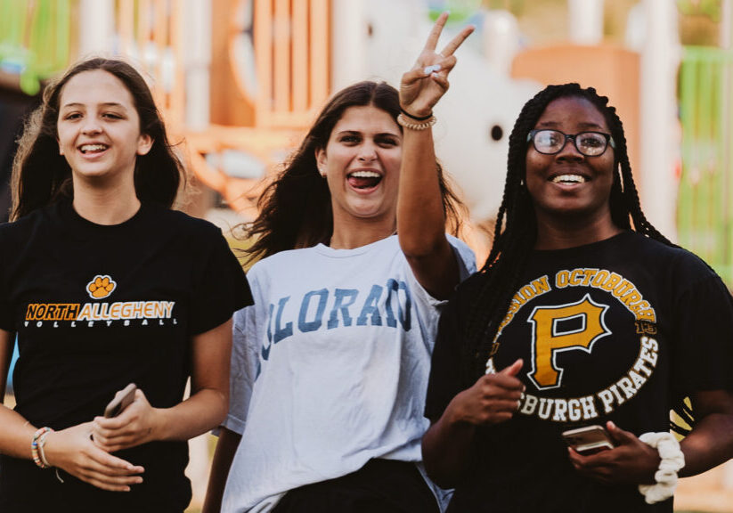 College students at a North Way college student event