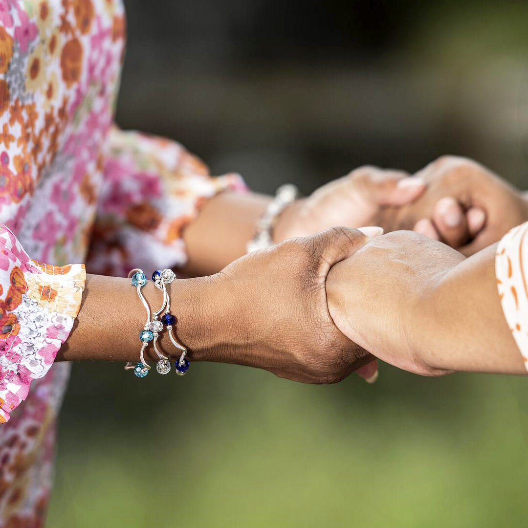 Women supporting each other
