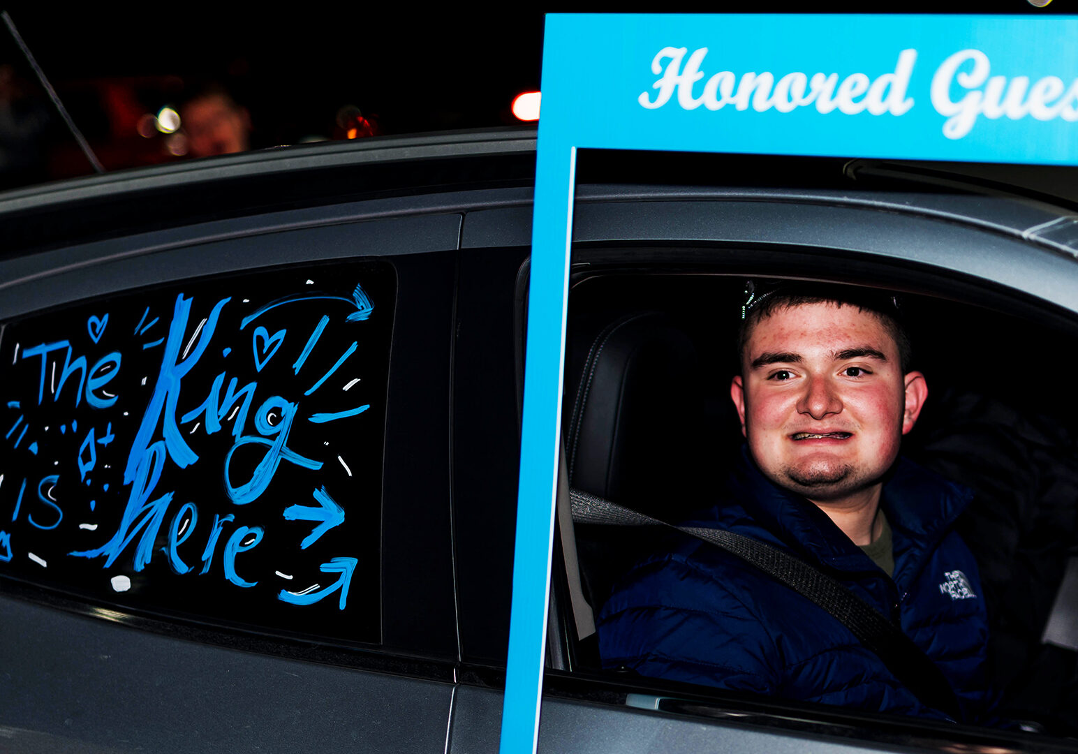 Image of a young man attending Night To Shine at a church in Sewickley Valley