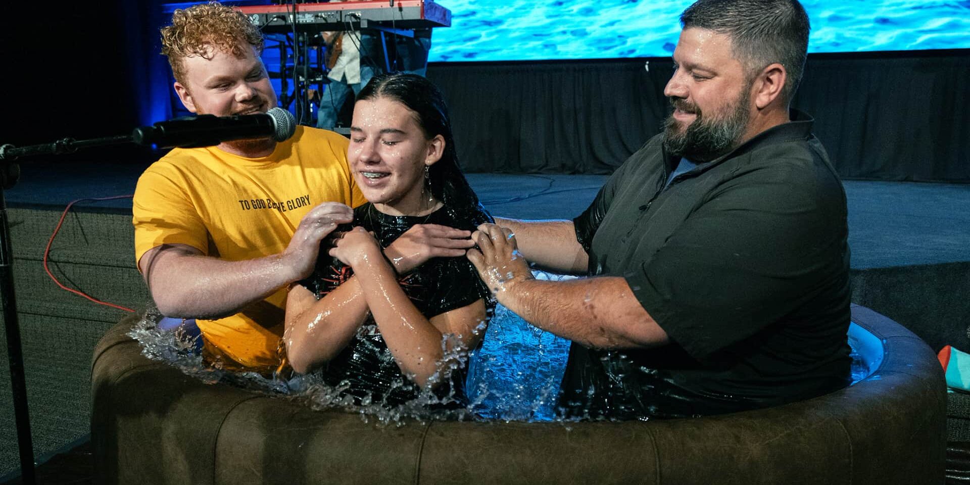 North Way Robinson Student Baptism