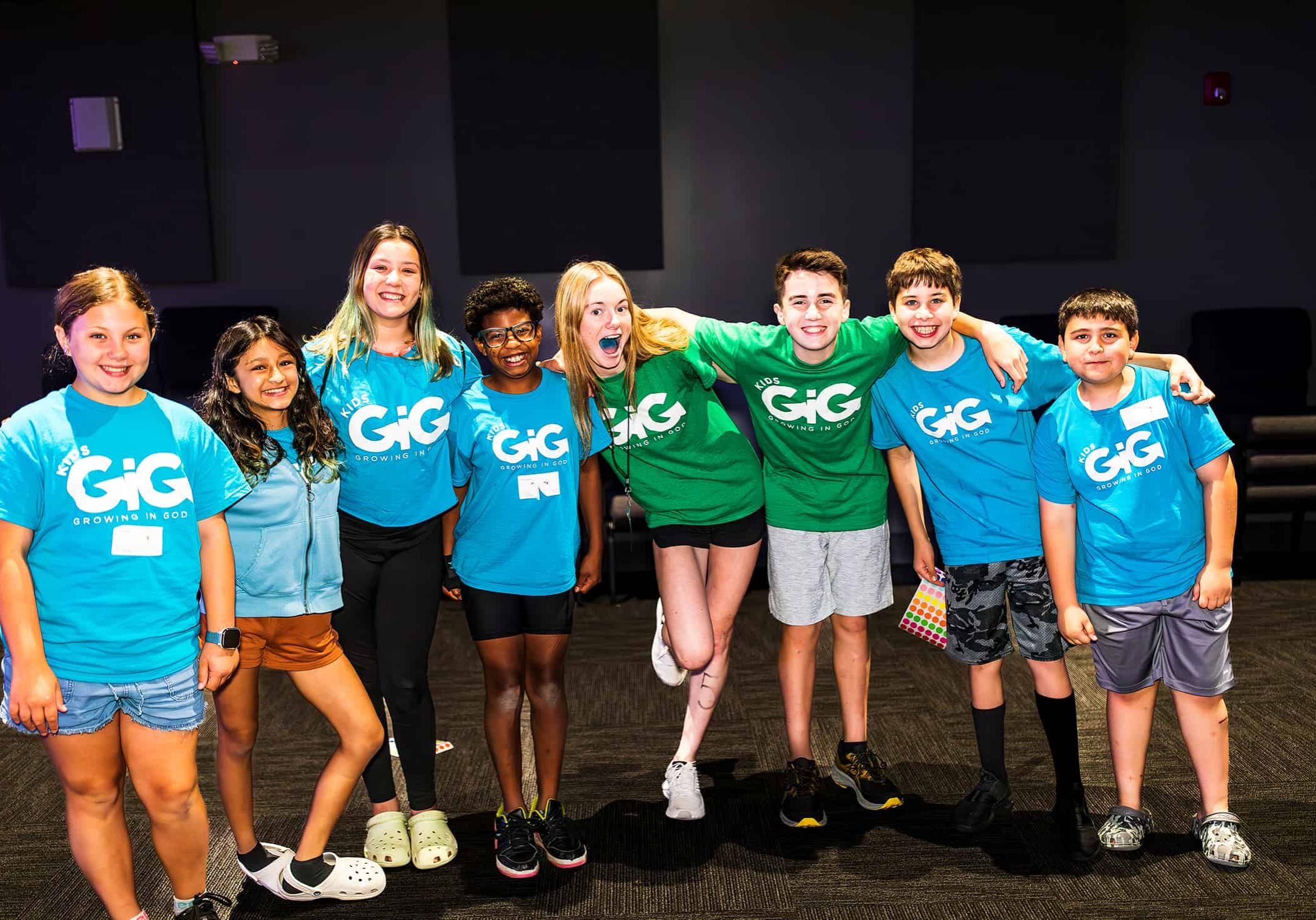 North Way City Students serving at Kids GiG
